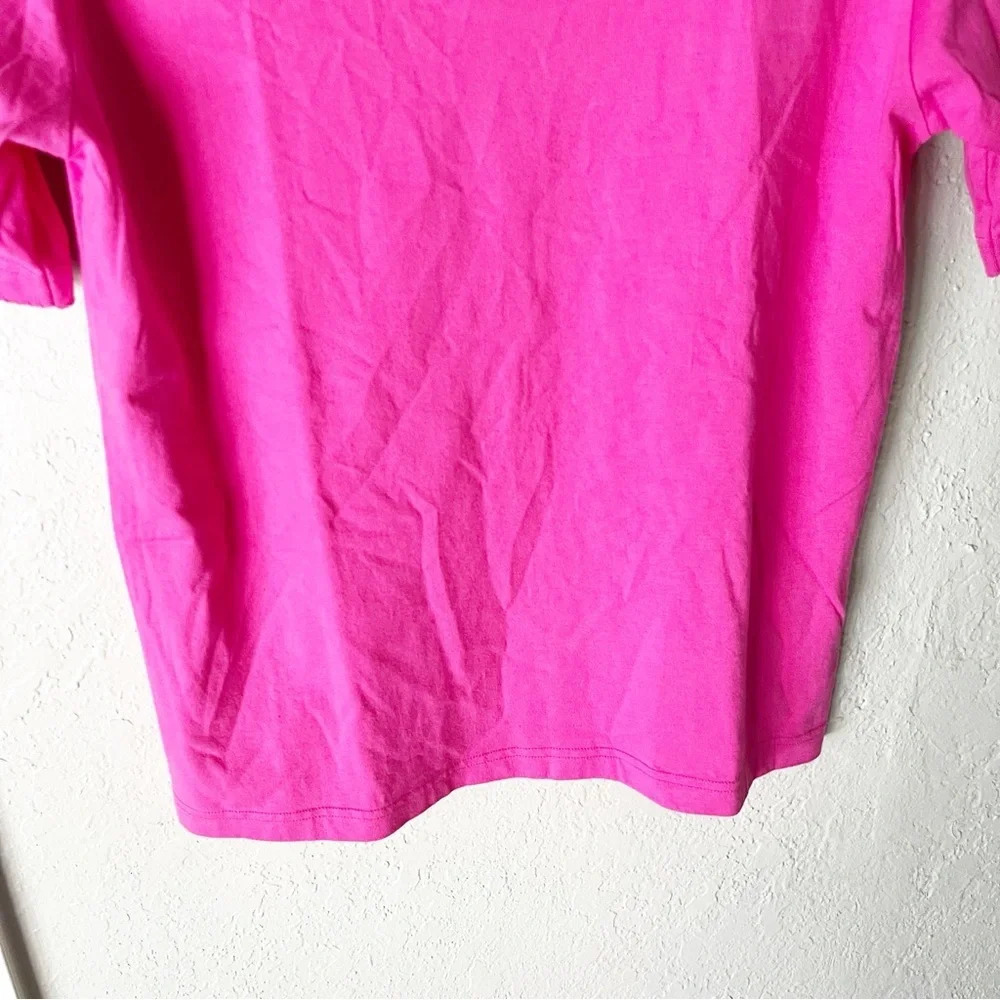 Lilly Pulitzer Bright Pink Short Sleeve Tee - Picture 4 of 8